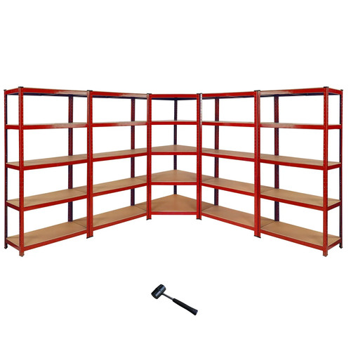 Corner garage racking - corner,