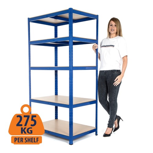 Heavy duty steel shelving - steel,