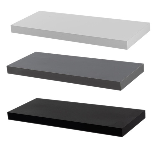 Floating wall shelf wooden - wall,