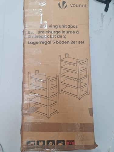 Vounot tier heavy duty - vounot, 5-tier