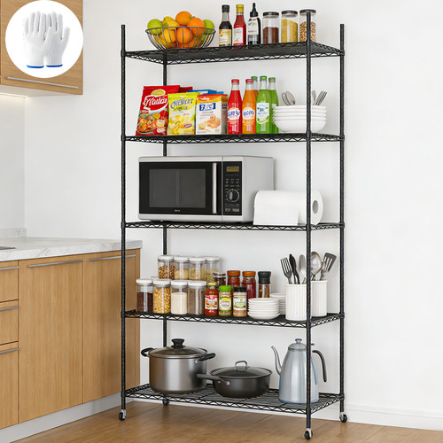 Tier wire shelving units - 5,