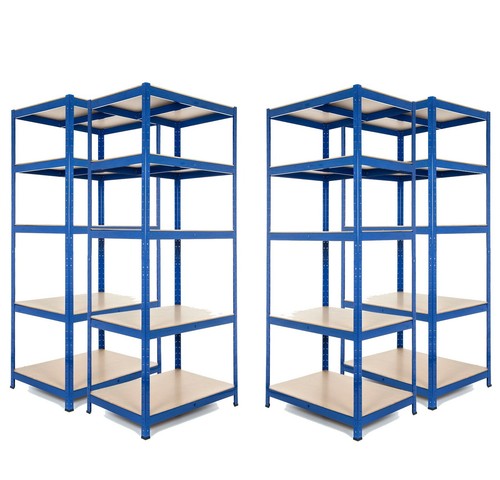 Heavy duty steel shelving - 4,