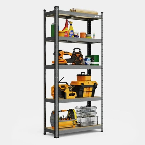 Tier shelving unit garage - shelving,