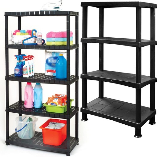 Tier plastic shelving - 4/5,