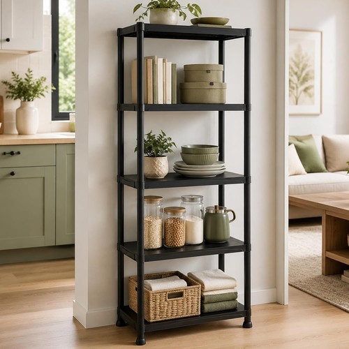 Tier plastic shelving units - tier,