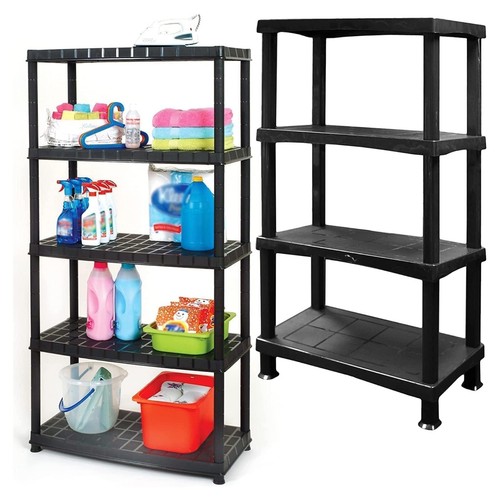 Tier plastic shelving - 4/5,