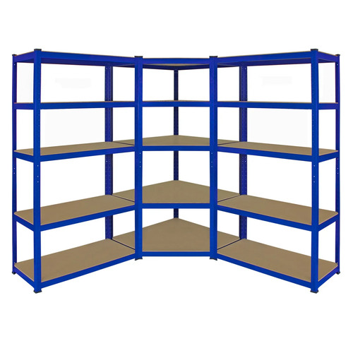 Corner garage racking unit - corner,