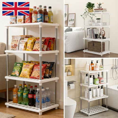 Tier plastic shelving - 4,