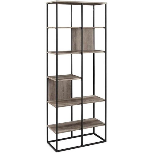 Tall bookcase shelf storage - bookcase,
