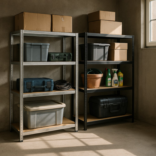2pc garage shelving units - 2pc,