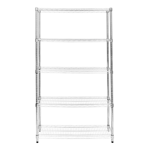 Tier metal storage shelf - metal,