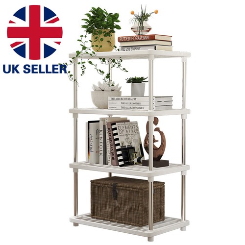 Tier plastic shelving - 4,