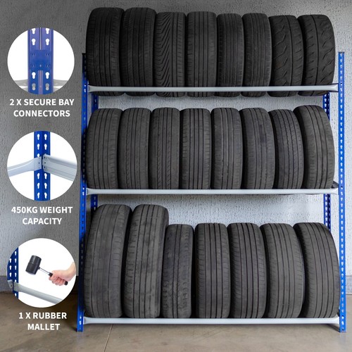 Tyre wheel racking shelving - tyre,