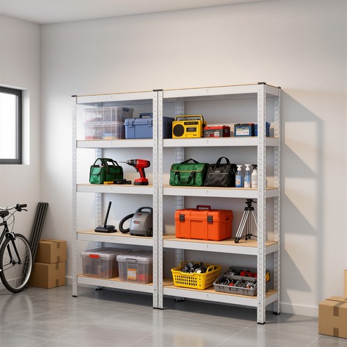 Tier shelving units set - units,